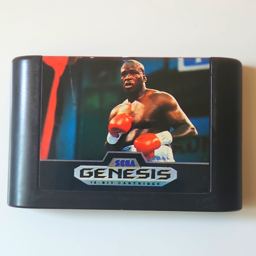 Original 1989 Sega Genesis Game James Buster Douglas Boxing